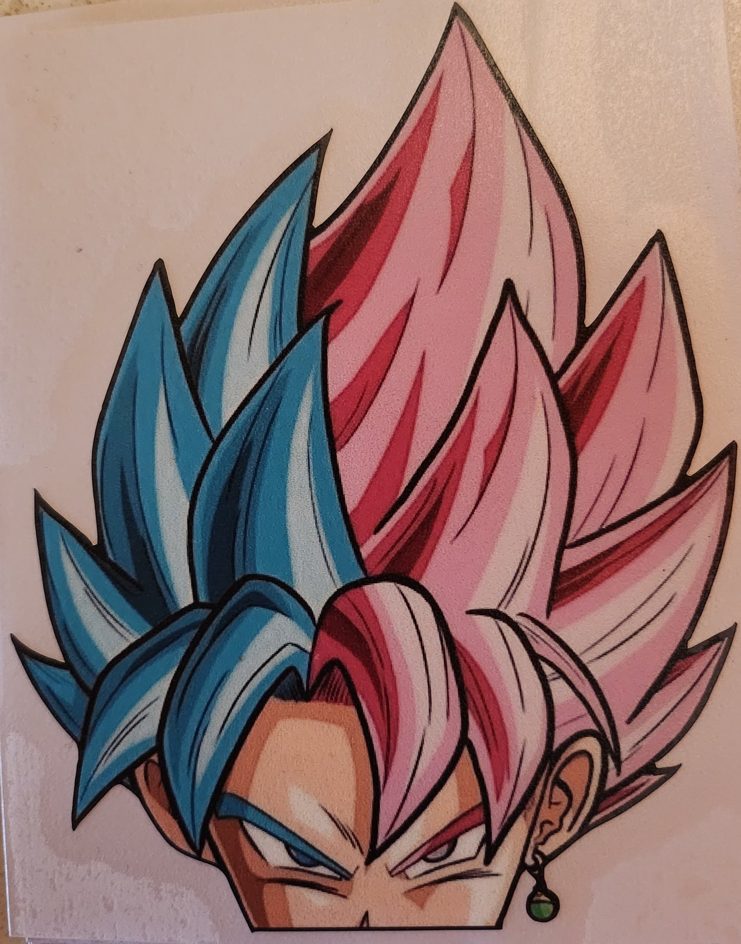 Half Goku Half Goku Black