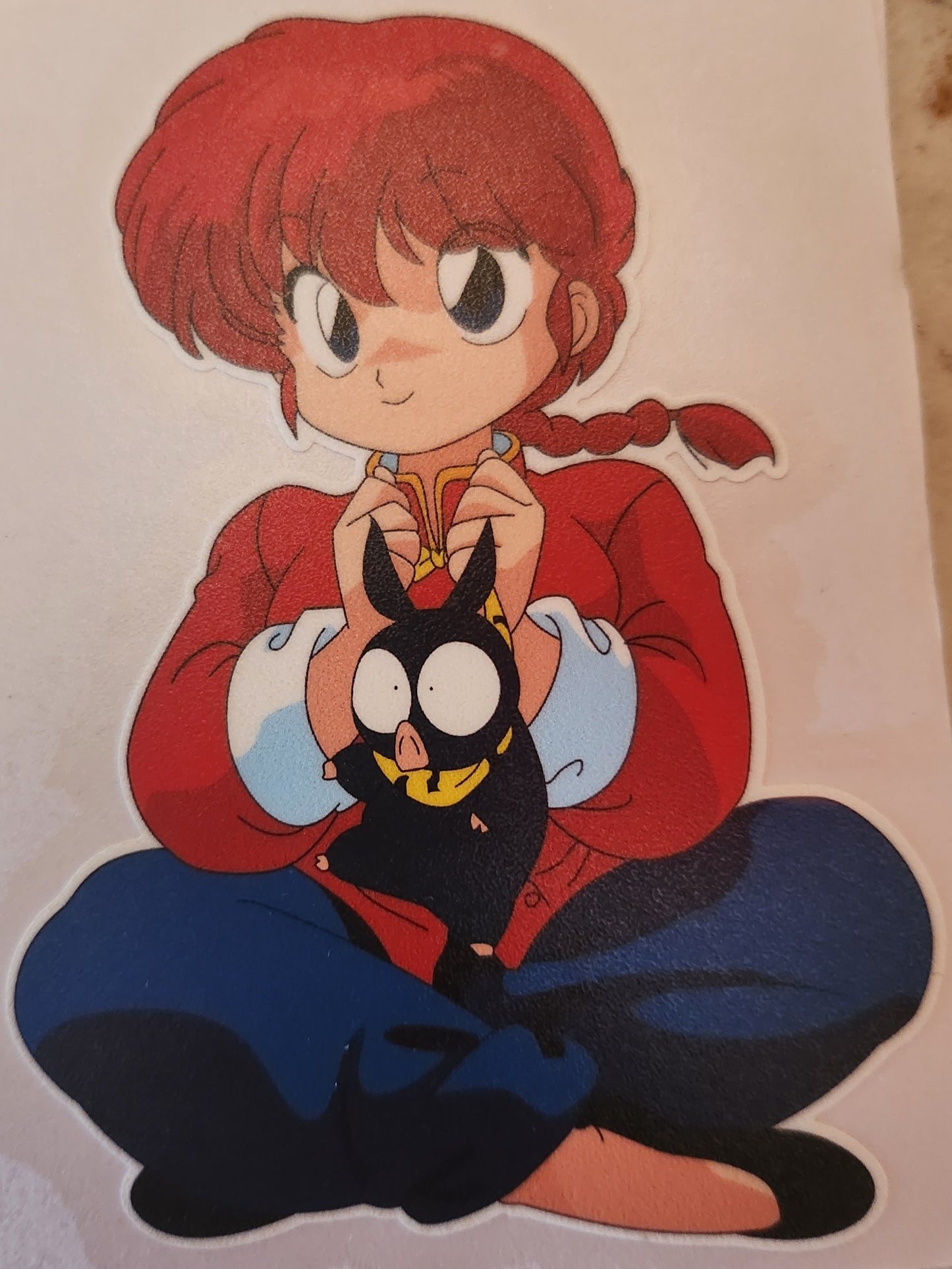 Female Ranma with P Chan