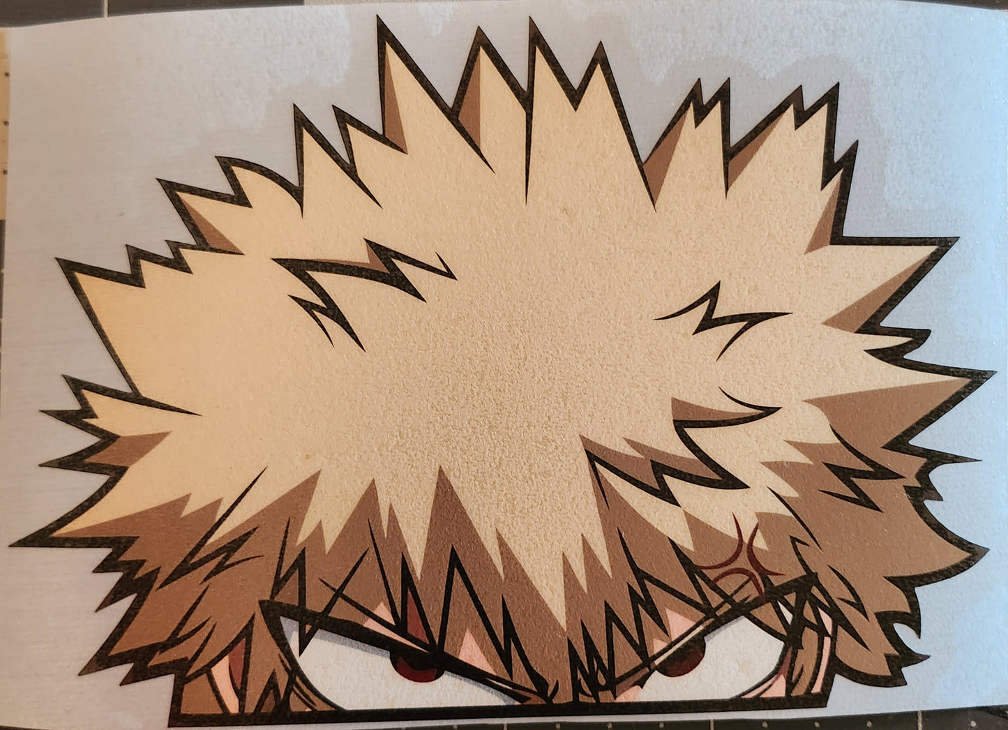 Bakugo Angry Peeker